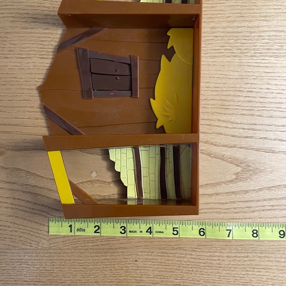 Veggie Tales Nativity Stable Replacement Part Only Blue Box Toys 2012 10.5” - Picture 6 of 6